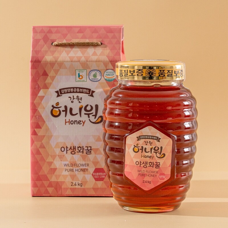 강원더몰,야생화꿀[2.4kg]